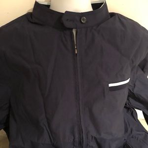 New men’s Gap windbreaker navy blue size xl